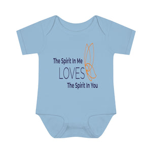 The Spirit In Me Loves the Spirit In You | onesies for kids