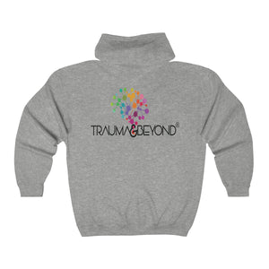 Trauma And Beyond Unisex Heavy Blend™ Full Zip Hooded Sweatshirt