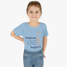 The Spirit In Me Loves the Spirit In You | onesies for kids