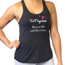 You Are Life And Life Is Love Woman’s Tri Blend Racerback designer t shirts for women