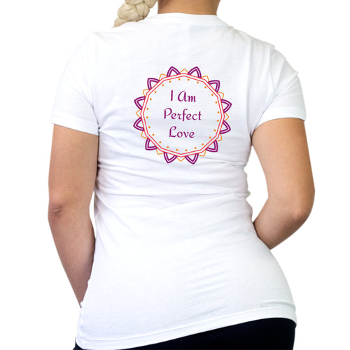 I Am Perfect Love Women’s Short Sleeve T-Shirt |designer t shirts for women